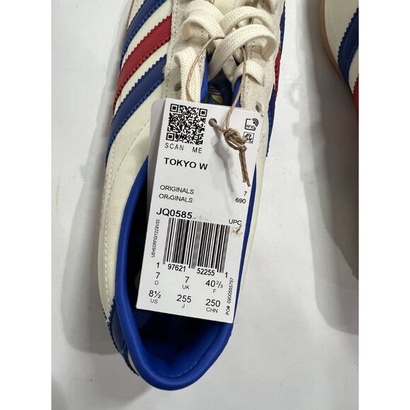 Adidas Tokyo Shoes Style JQ0585 in White Royal Blue Gum - Picture 9 of 9